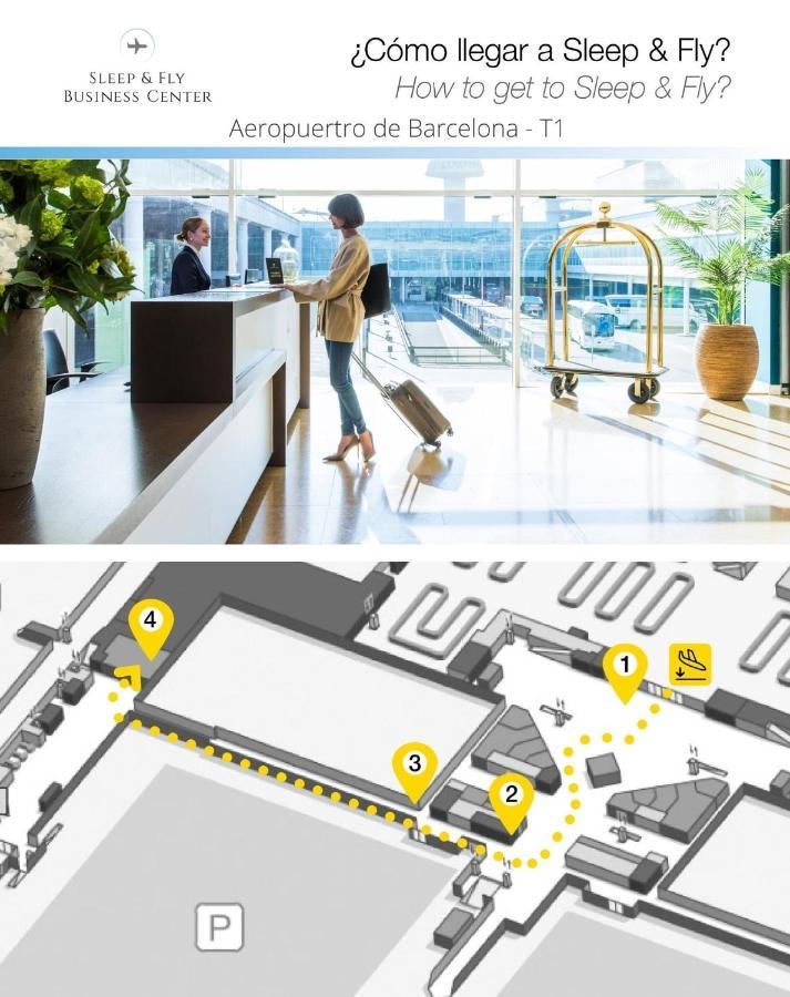 Sleep&Fly Hotel El Prat de Llobregat Exterior photo